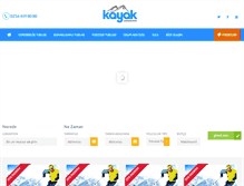 Tablet Screenshot of kayakzamani.com